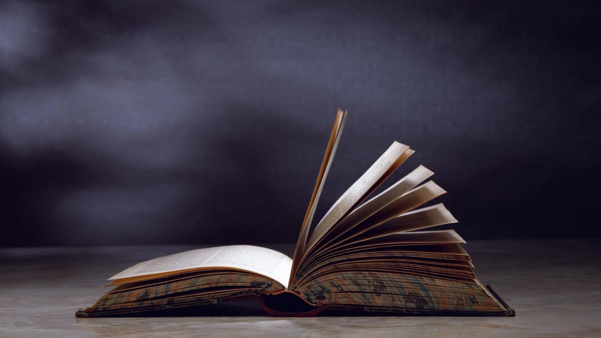 1920x1080 Download Educational Open Book Wallpaper