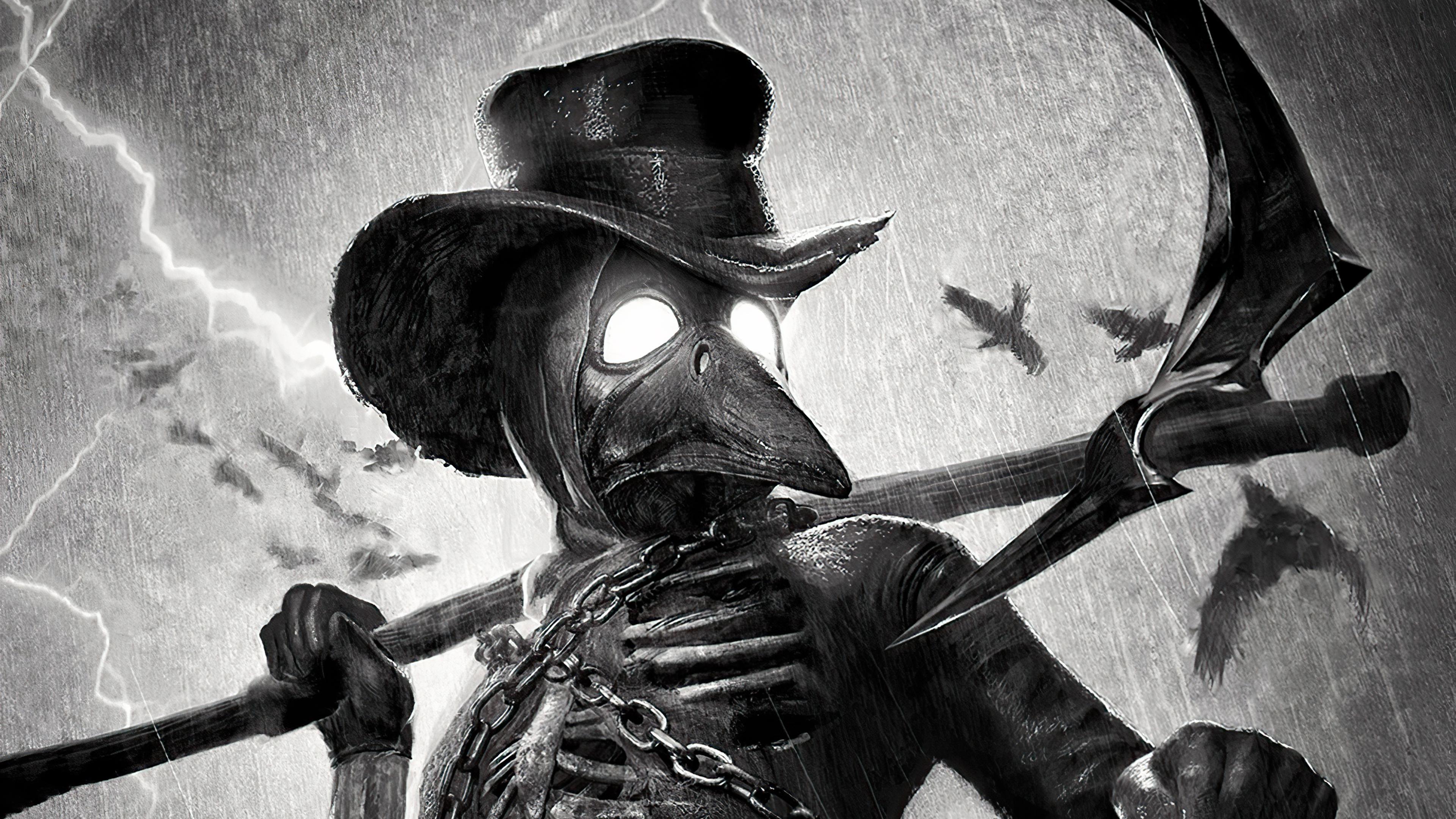 3840x2160 Plague Doctor Wallpaper and Background 4K, HD, Dual Screen