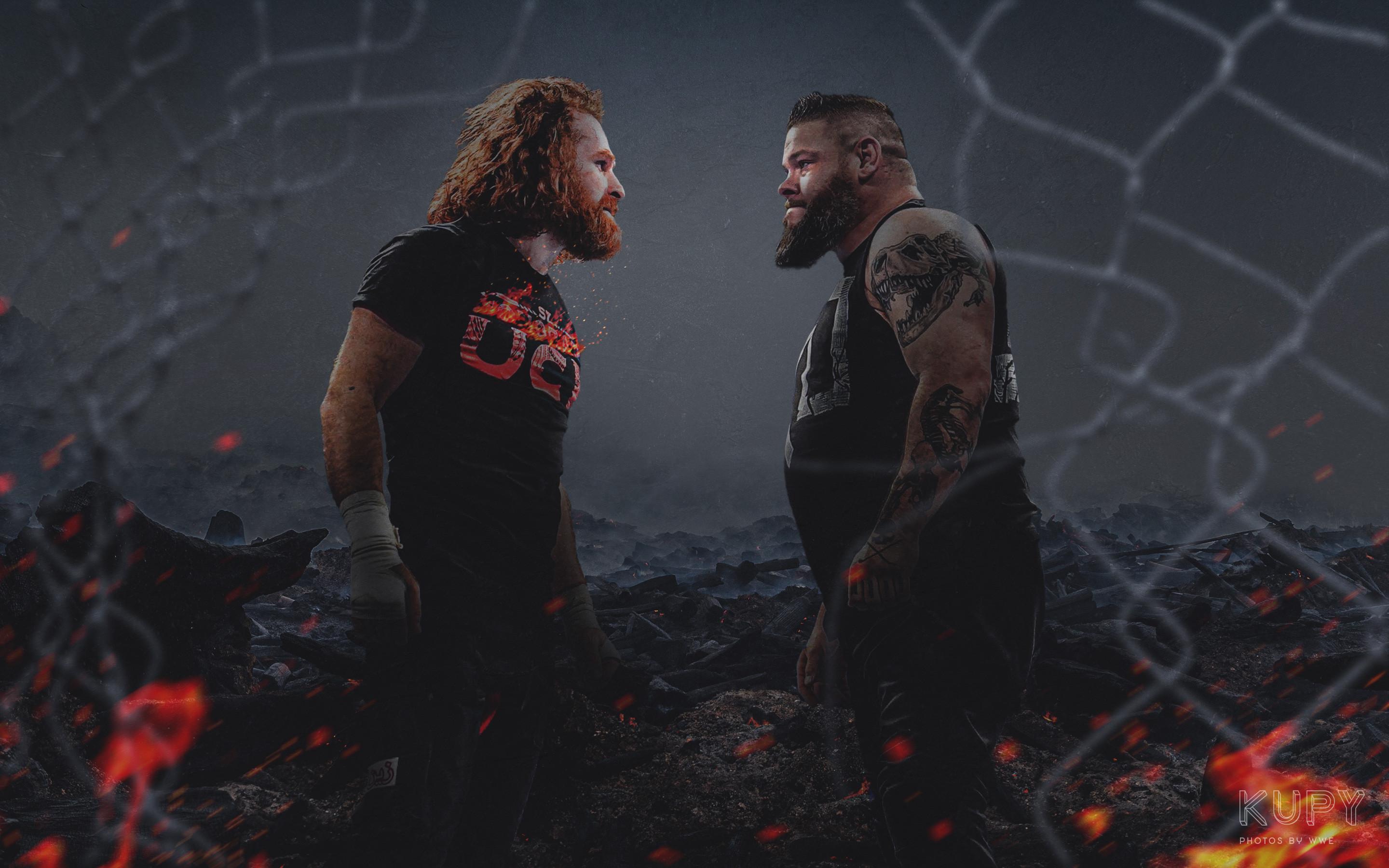 2880x1800 WWE Survivor Series WarGames 2022 Aftermath: Sami Zayn & Kevin Owens wallpaper! Wrestling Wallpaper