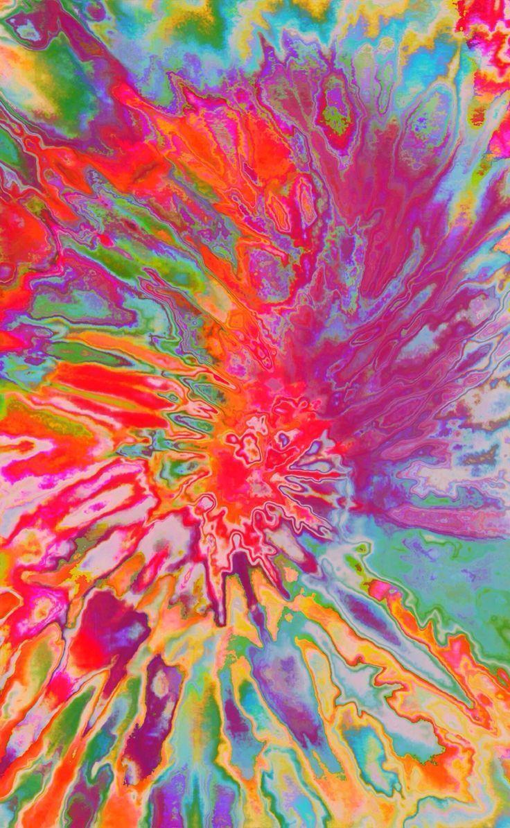 736x1194 Tie Dye Wallpaper