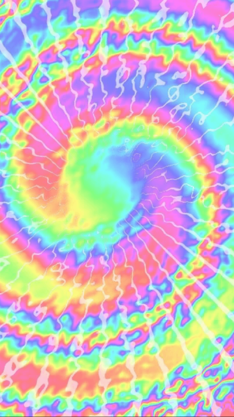 750x1334 Tie Dye Phone Wallpaper