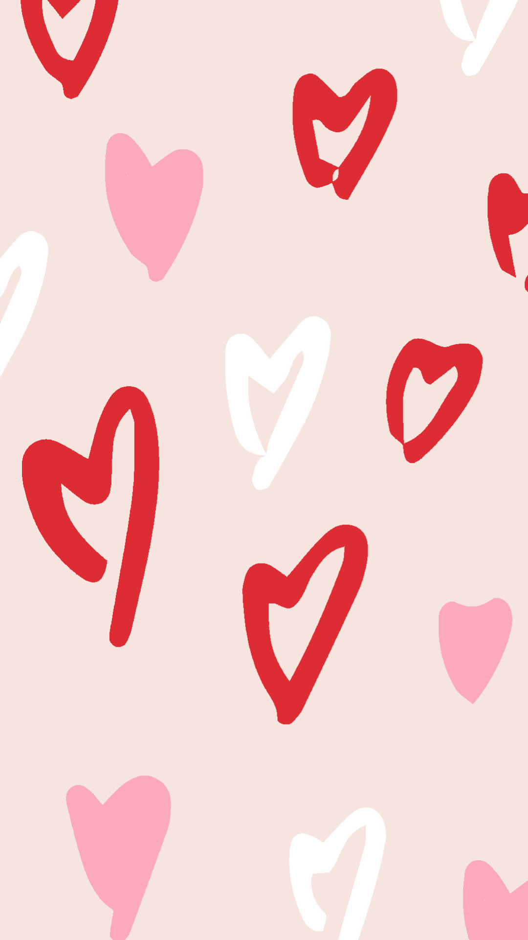 Pink Hearts Phone Wallpapers - Top Free Pink Hearts Phone Backgrounds ...