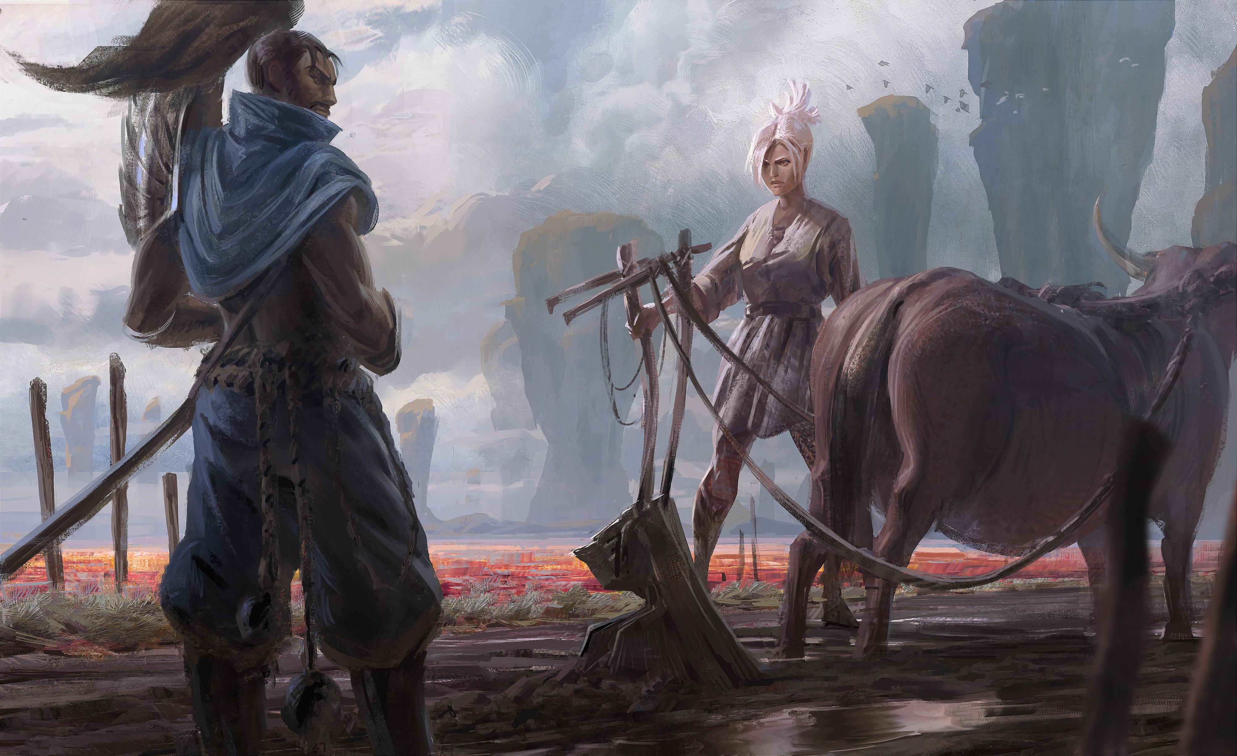 4000x2446 Confessions of a Broken Blade (1). Wallpaper & Fan Arts. League Of Legends