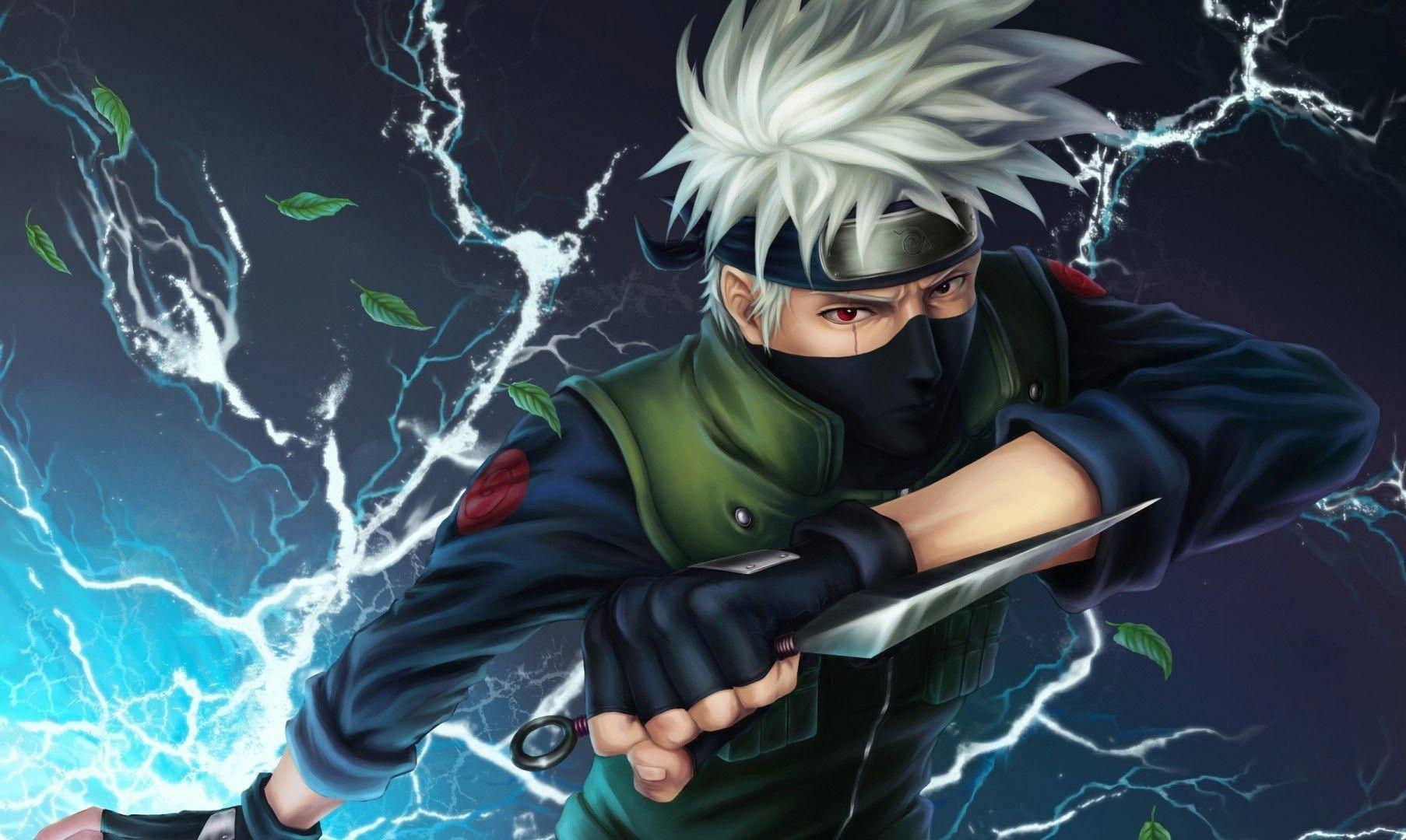 1806x1080 Download Naruto Poster Kakashi Wallpaper
