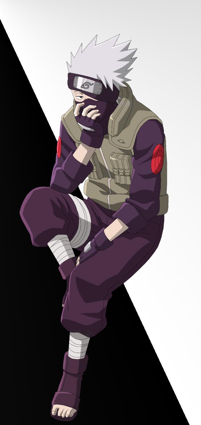 674x1422 Kakashi from Naruto Wallpaper
