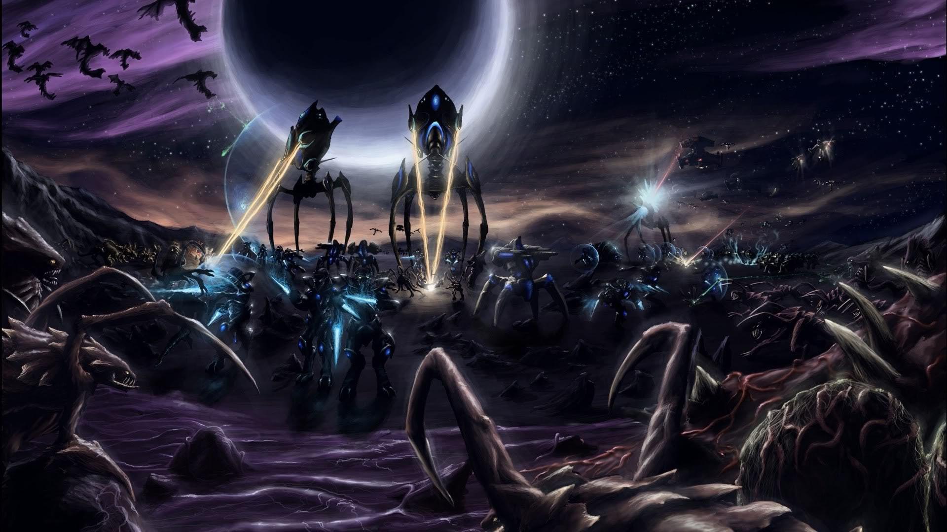 1920x1080 The Zerg Swarm