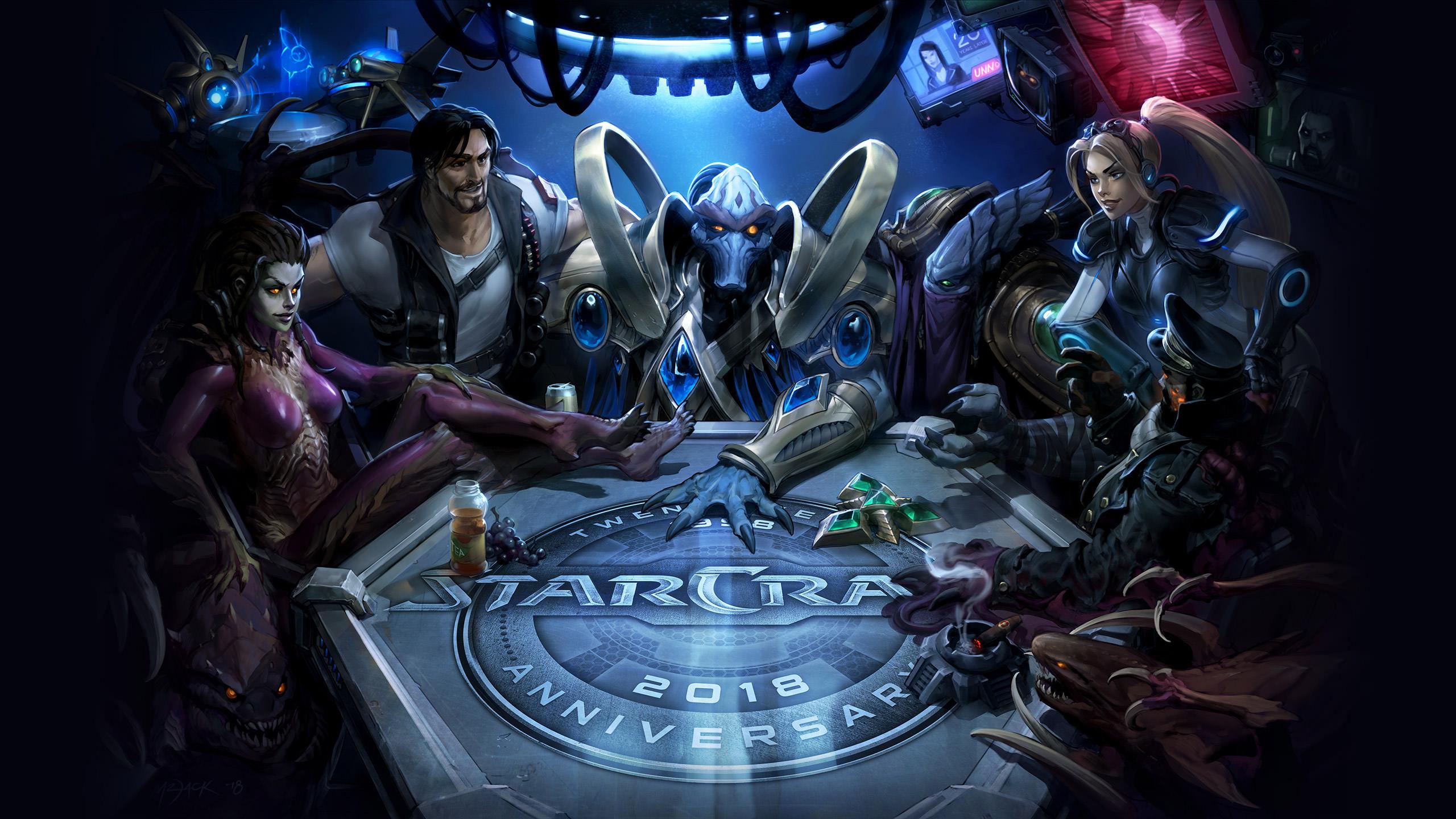 2560x1440 Beautiful Starcraft II Wallpaper