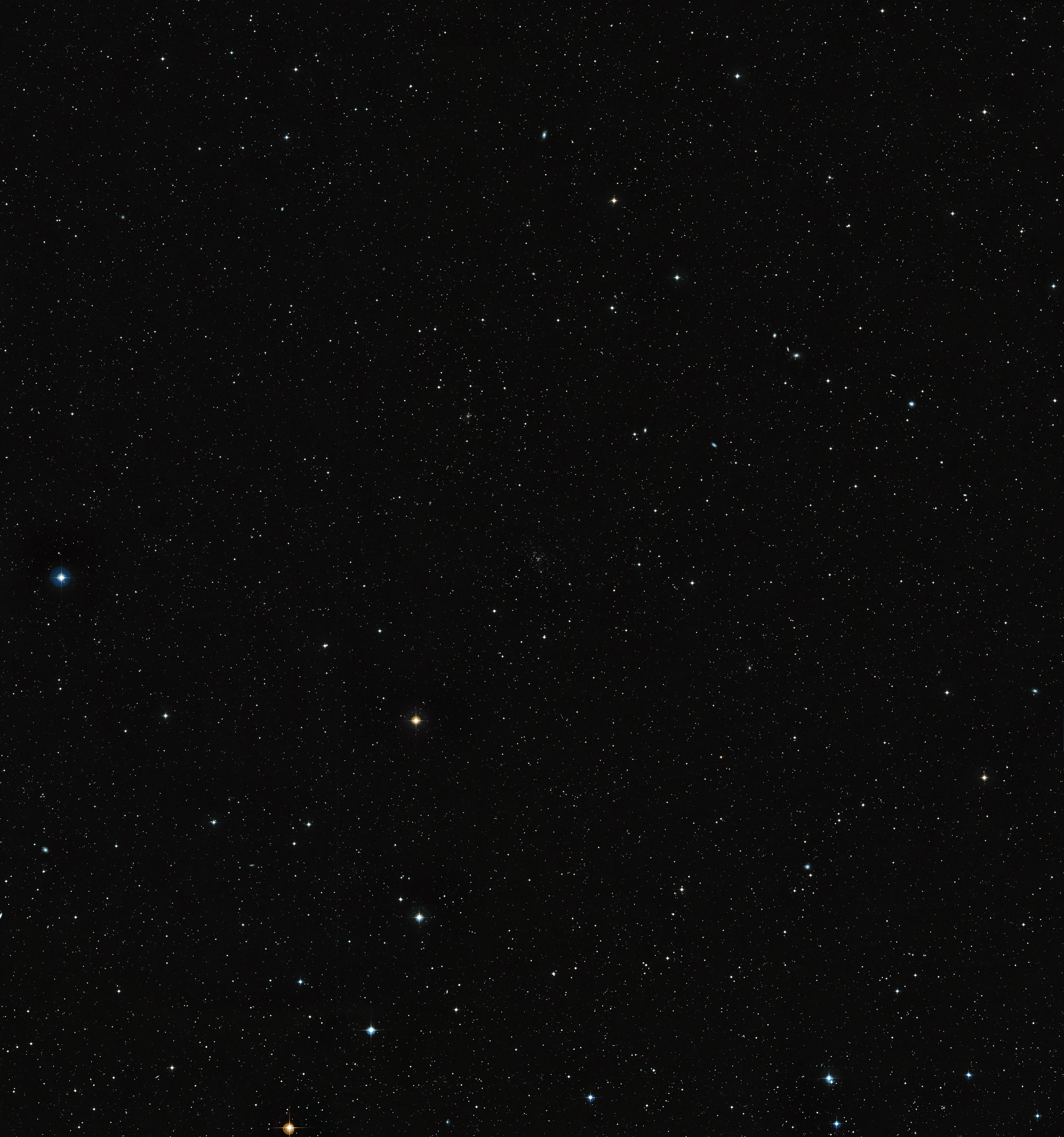 3743x4000 ESA Science & Technology Field Image Of The Virgo Constellation (ground Based Image)