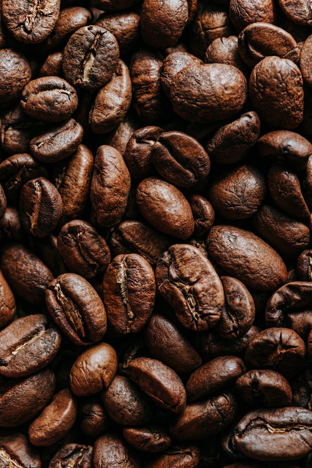 1000x1499 brown coffee beans on brown wooden surface photo