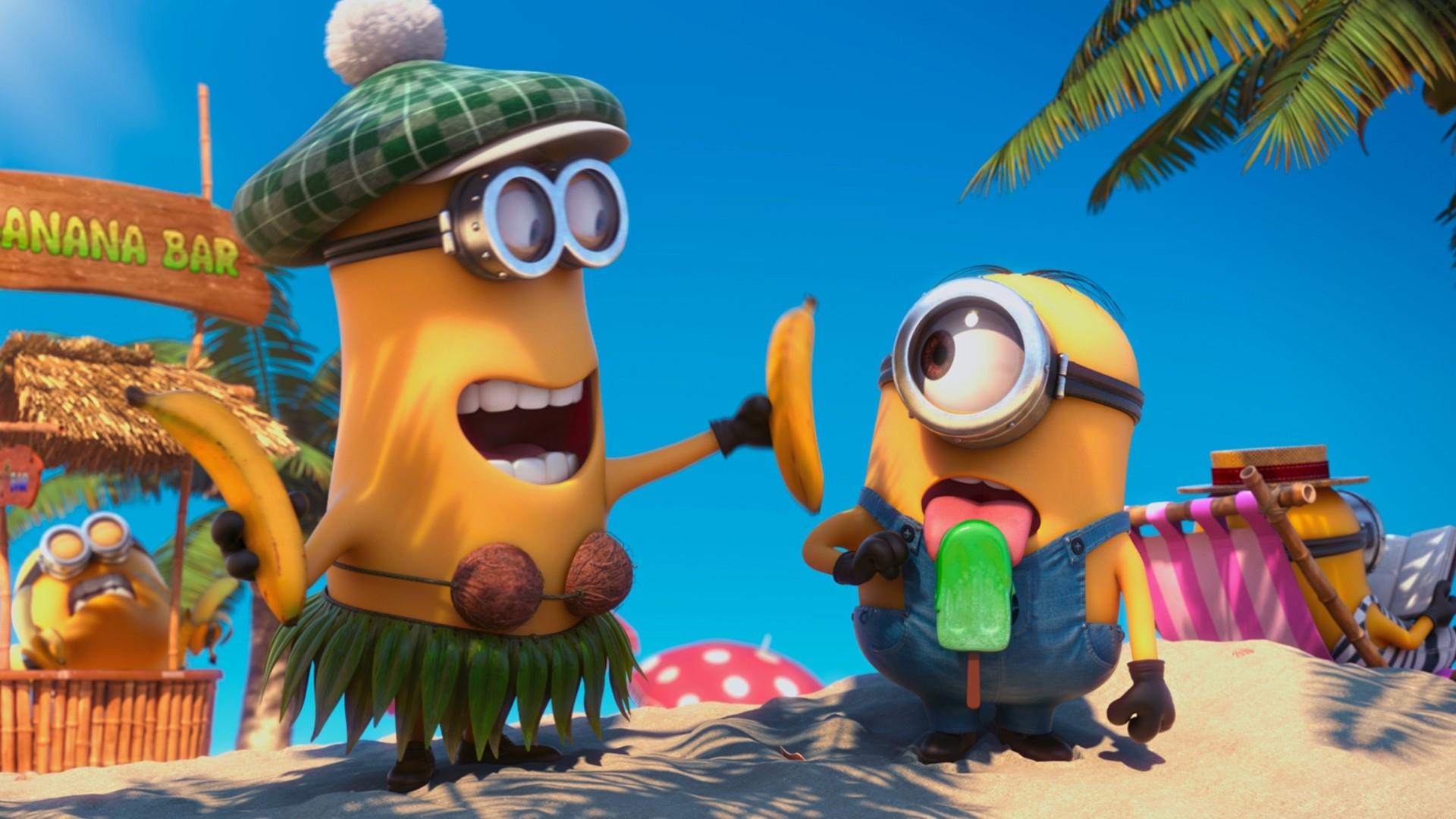 1920x1080 HD Funny Minions Banana Gallery HD Wallpaper