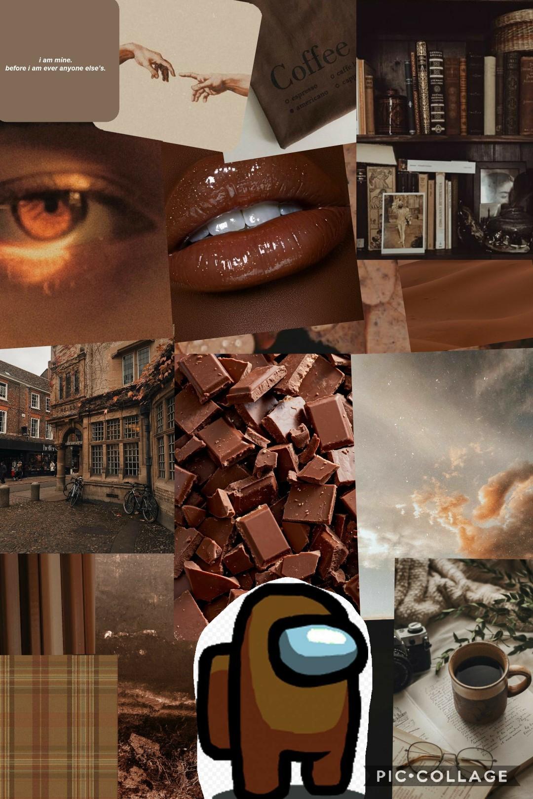 1080x1620 Cute Brown Aesthetic Wallpaper