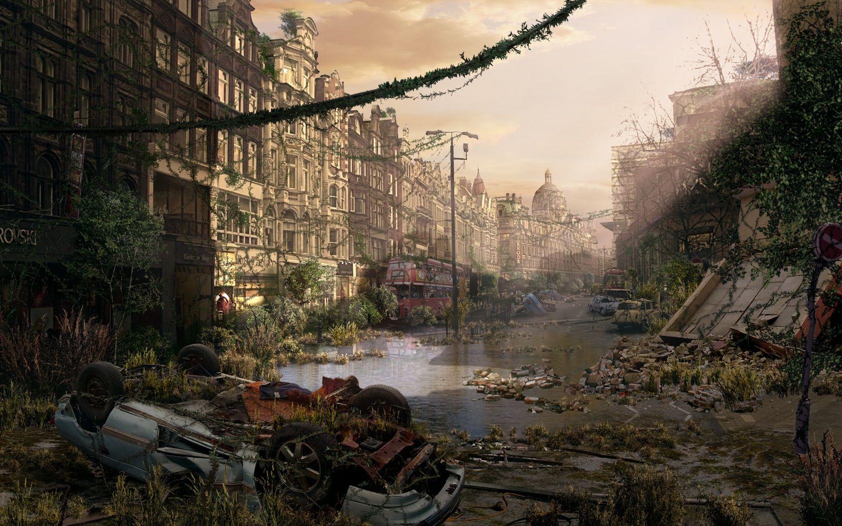 1680x1050 Escenario Apocalíptico Fondos De Pantalla, Fondos De Escritoriox1050.. Escenarios Apocalipticos, Mundo Post Apocalíptico, Despues Del Apocalipsis