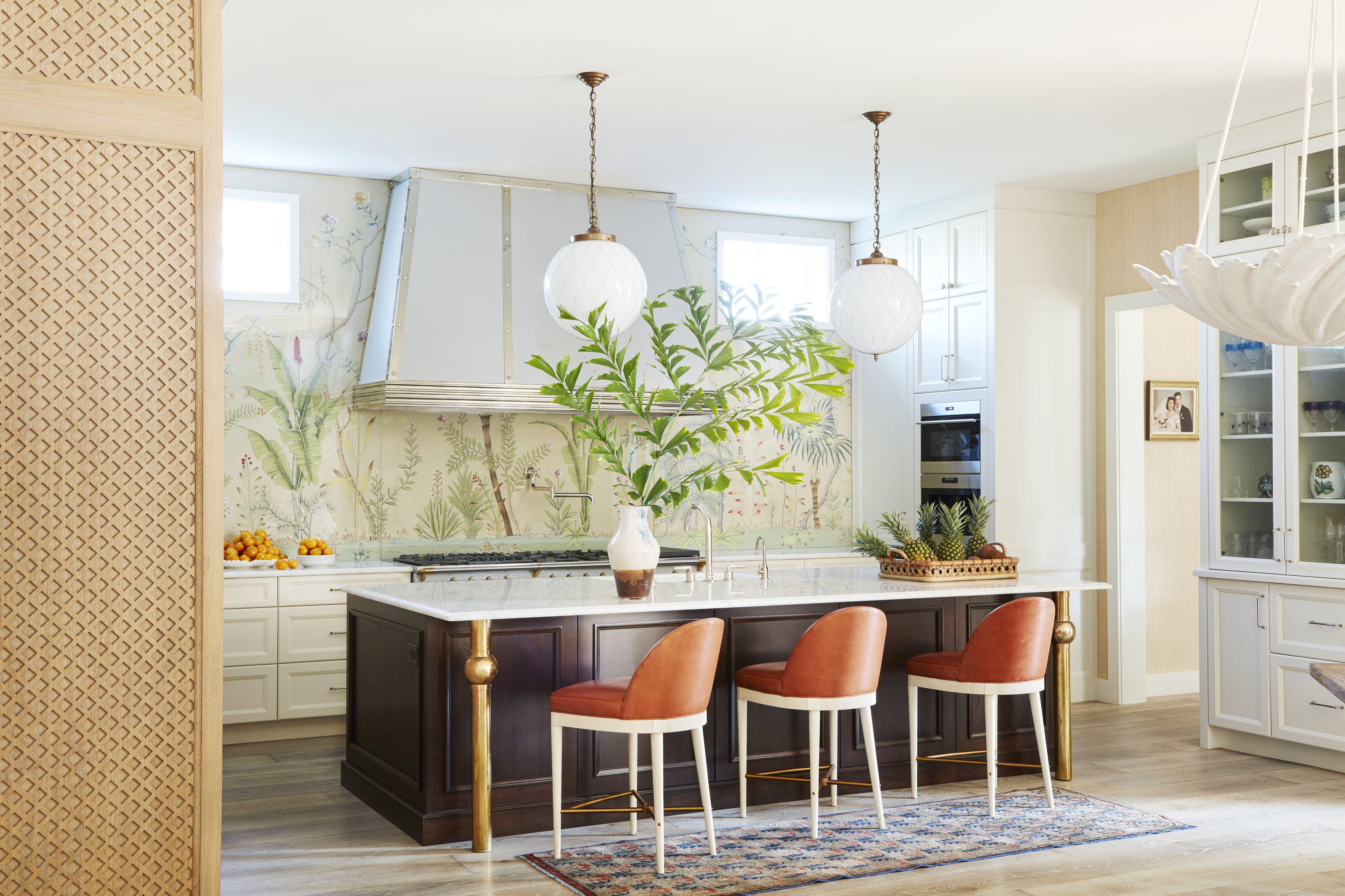 4800x3200 Wallpaper Backsplash Ideas to Decorate with Wallpaper in Kitchens