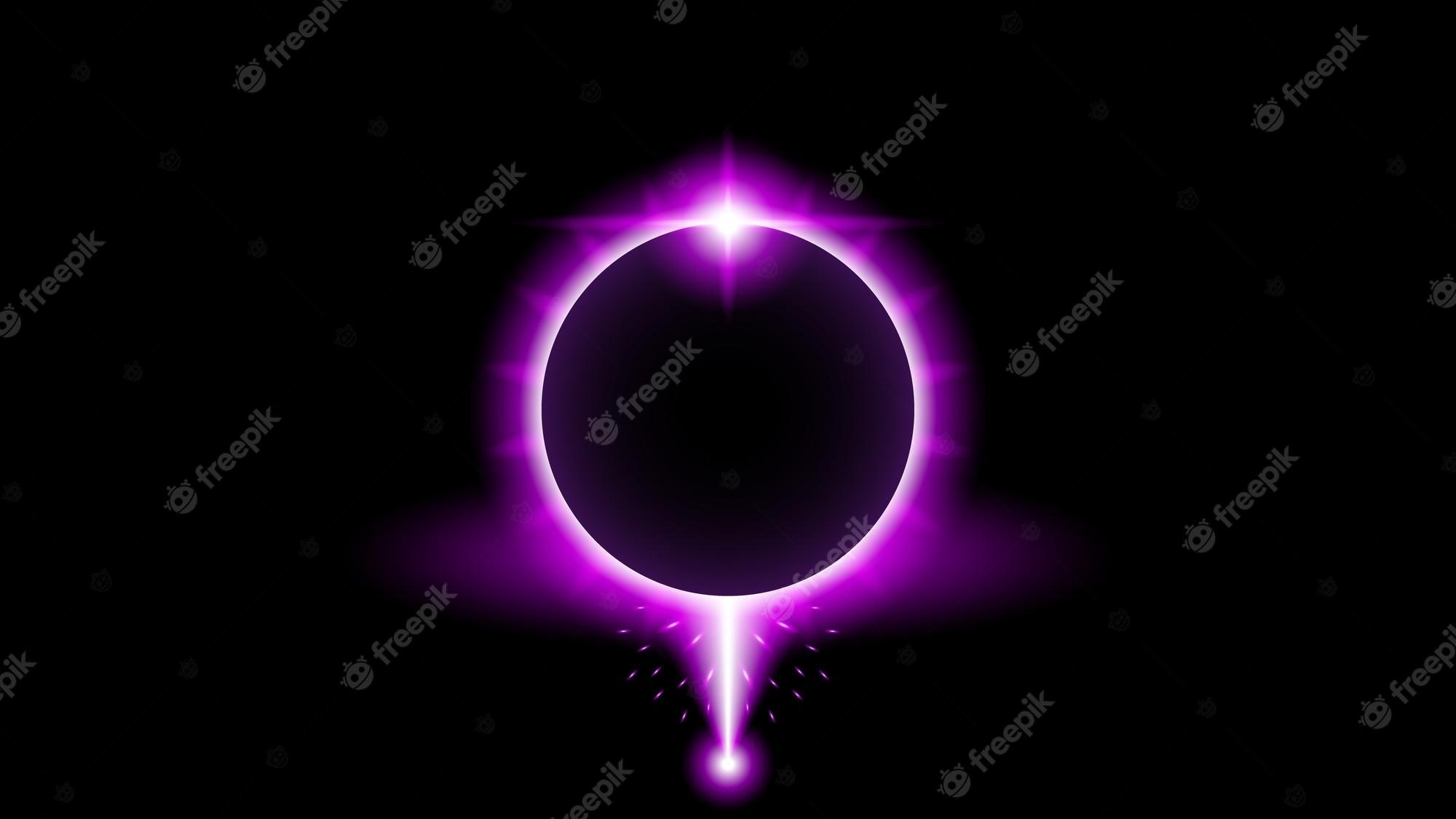 Purple Solar Eclipse Wallpapers - Top Free Purple Solar Eclipse