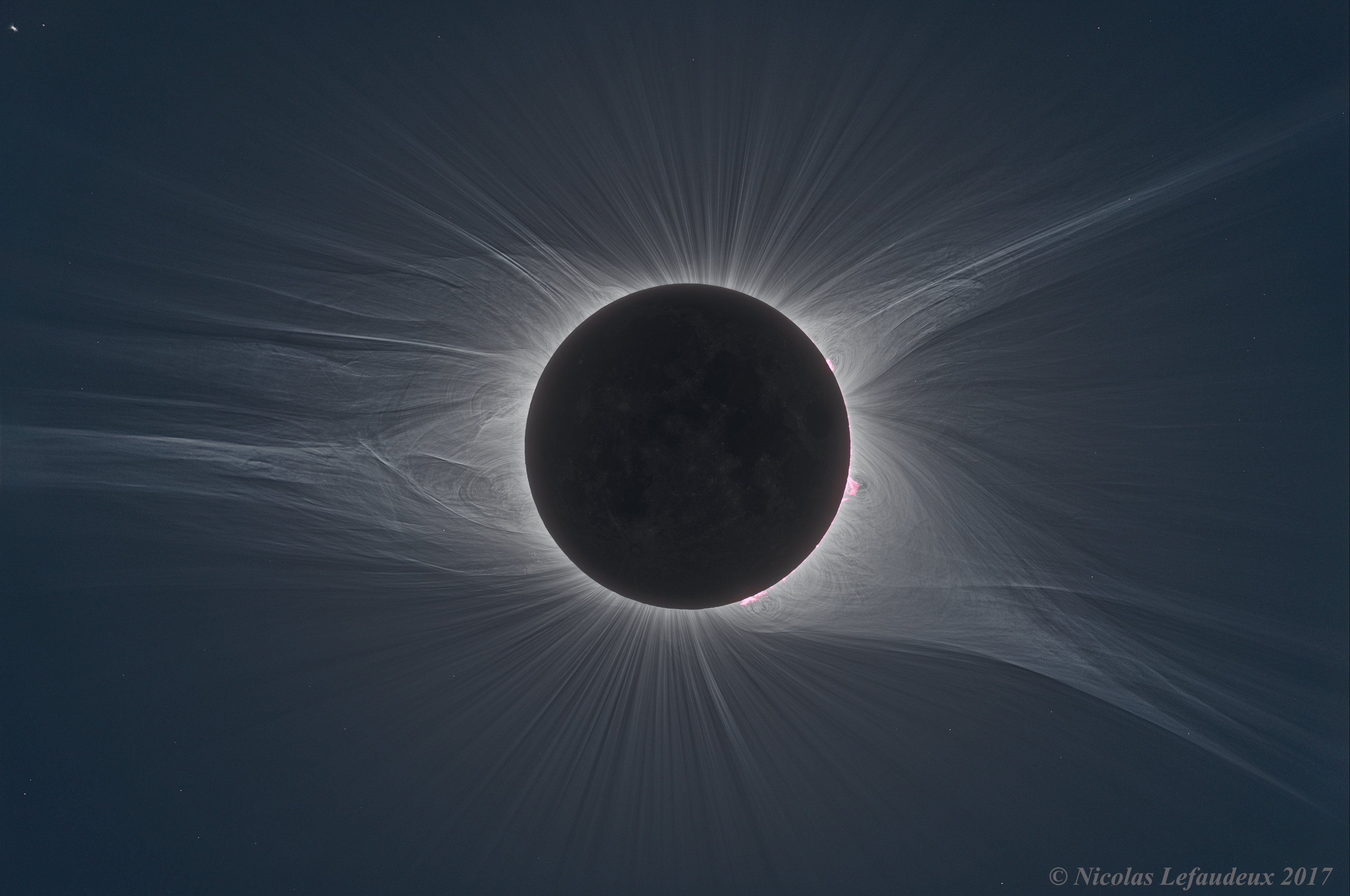 3474x2307 High Resolution 2017 Total Solar Eclipse