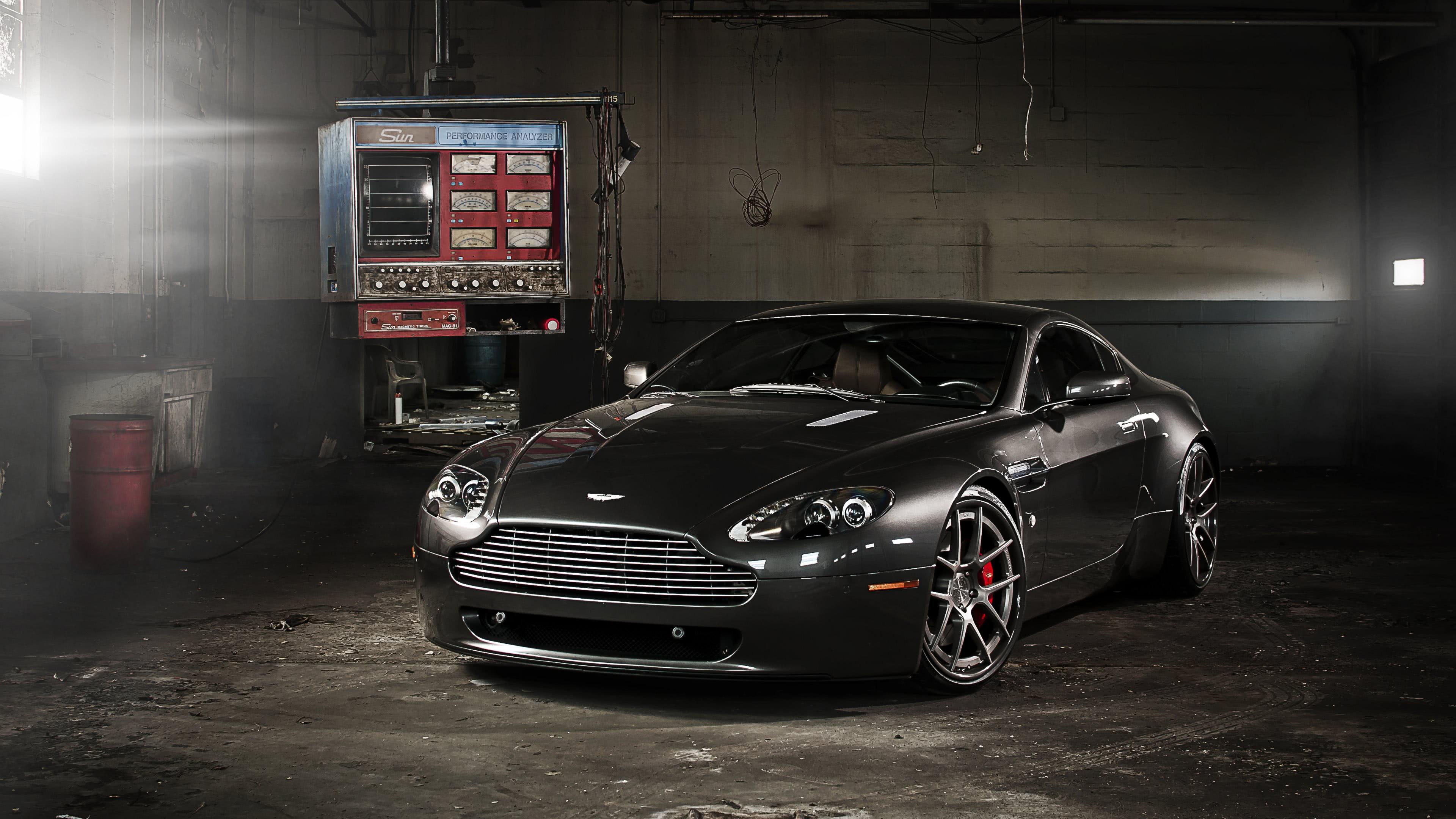 3840x2160 Black Aston Martin UHD 4K Wallpaper