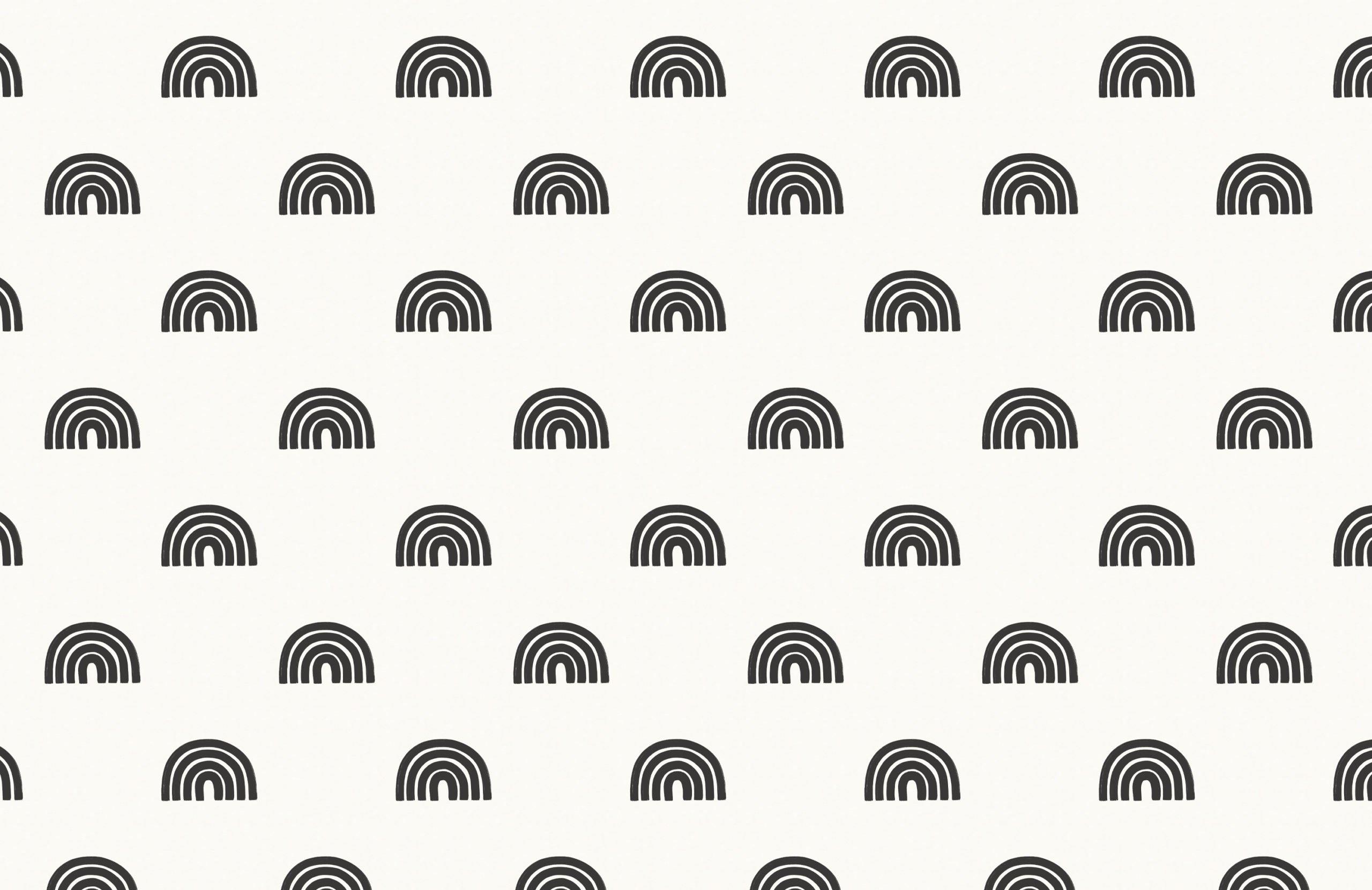 2560x1661 Black And White Pattern Wallpaper