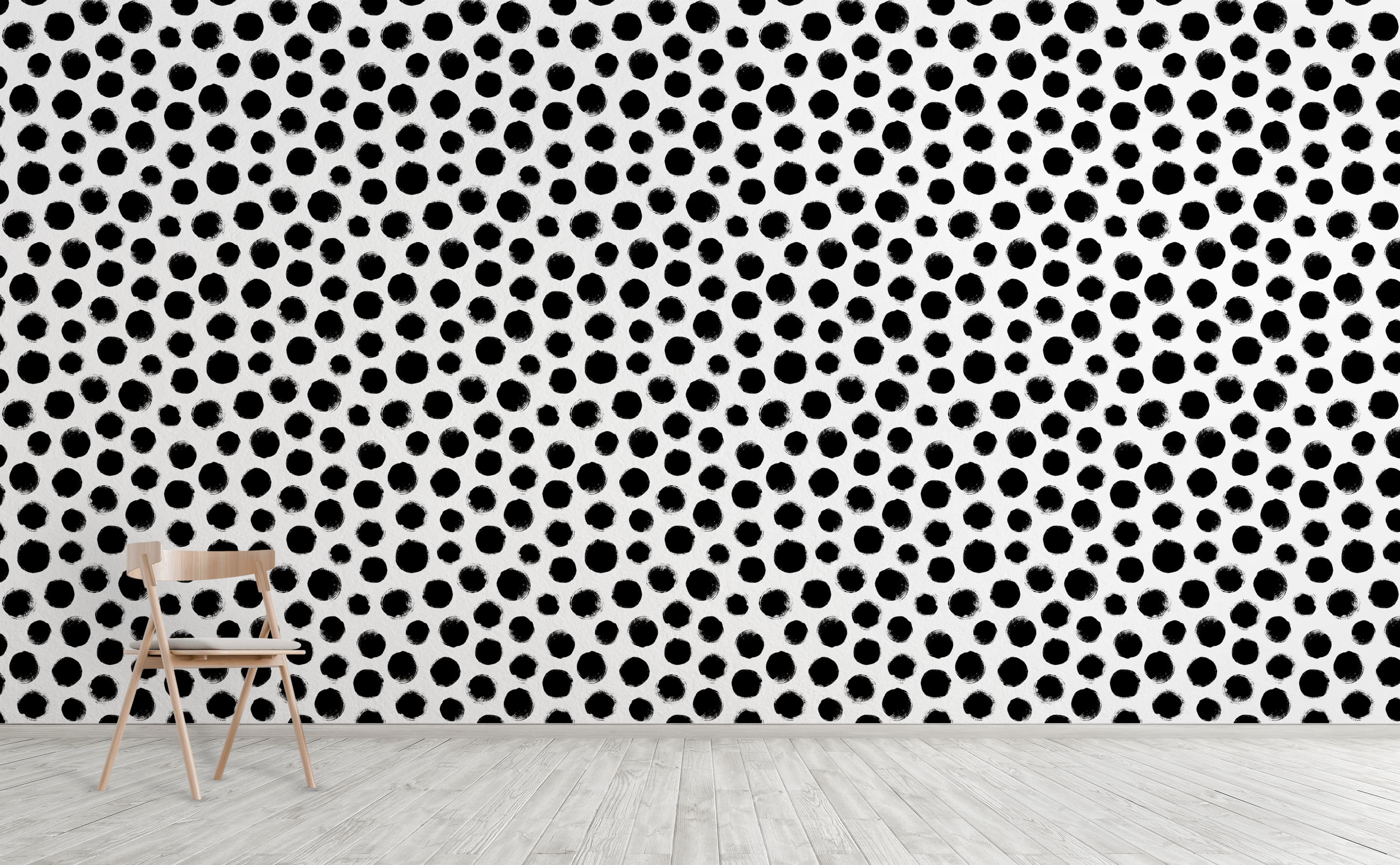 2880x1780 Rough Black Spots Wallpaper for Walls