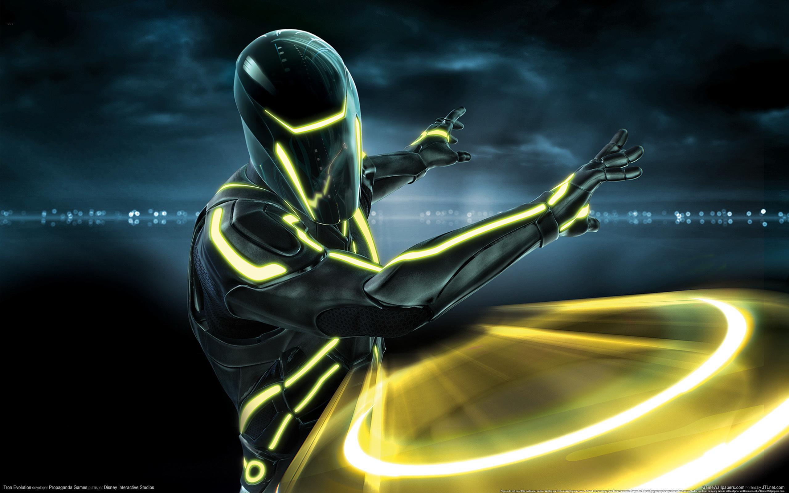 2560x1600 Tron: Evolution HD Wallpaper