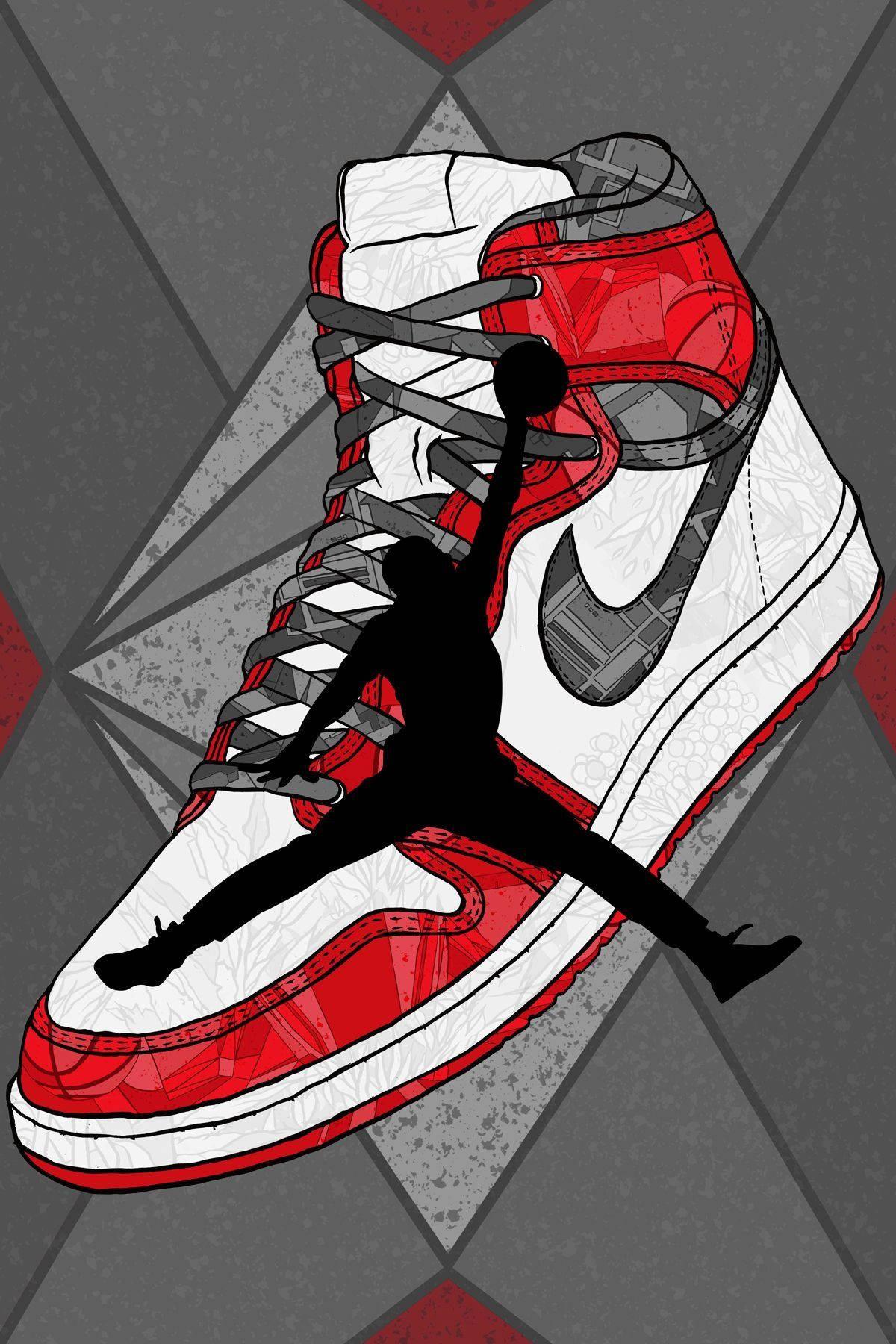 1200x1800 Free Cartoon Jordan Shoes Wallpaper Downloads, Cartoon Jordan Shoes Wallpaper for FREE