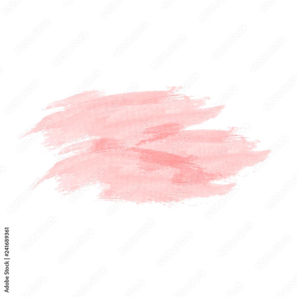 1000x1000 Pastel peach watercolor background vector Stock Vector