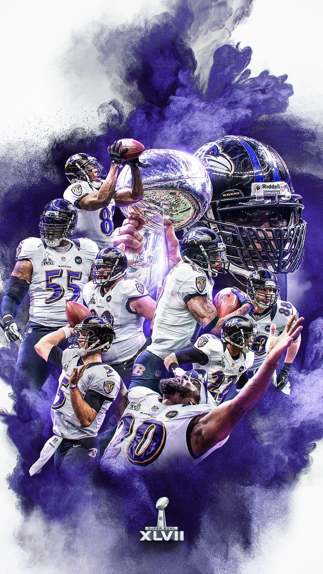 1080x1920 Ravens Wallpaper