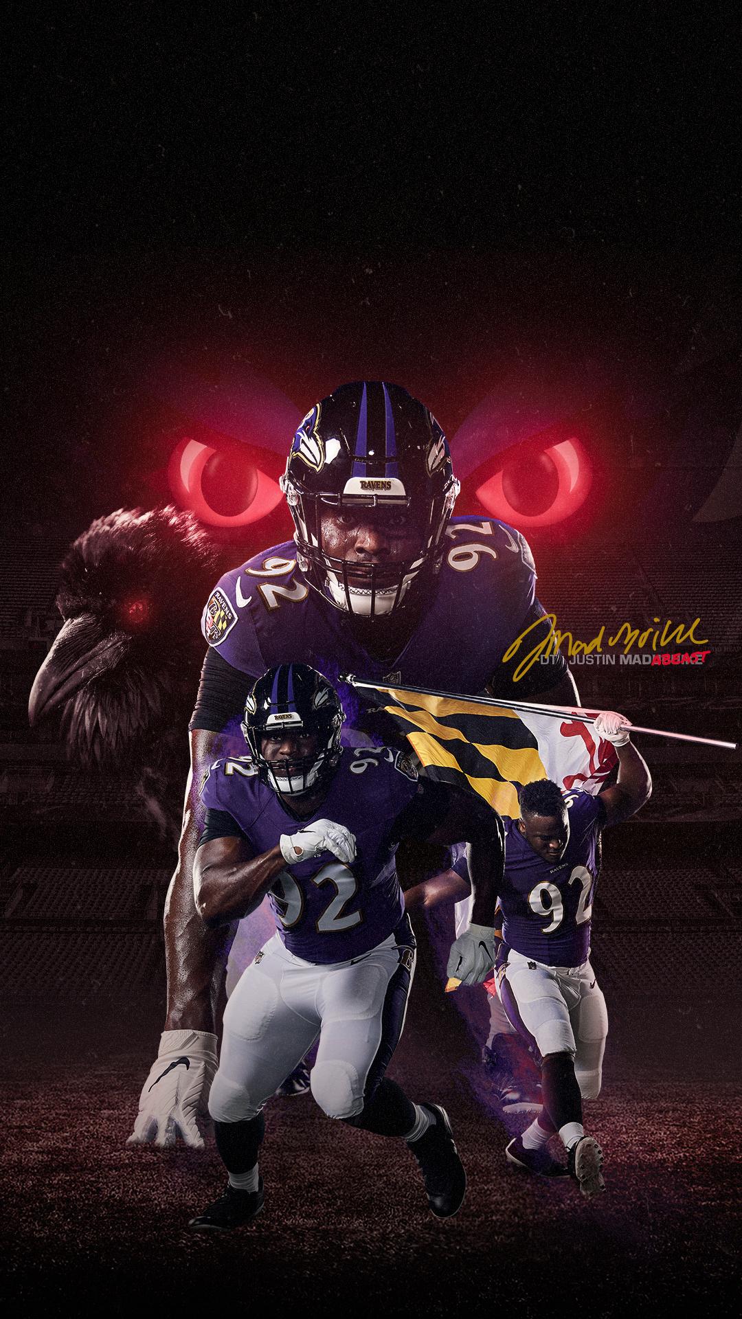 1080x1920 Ravens Wallpaper