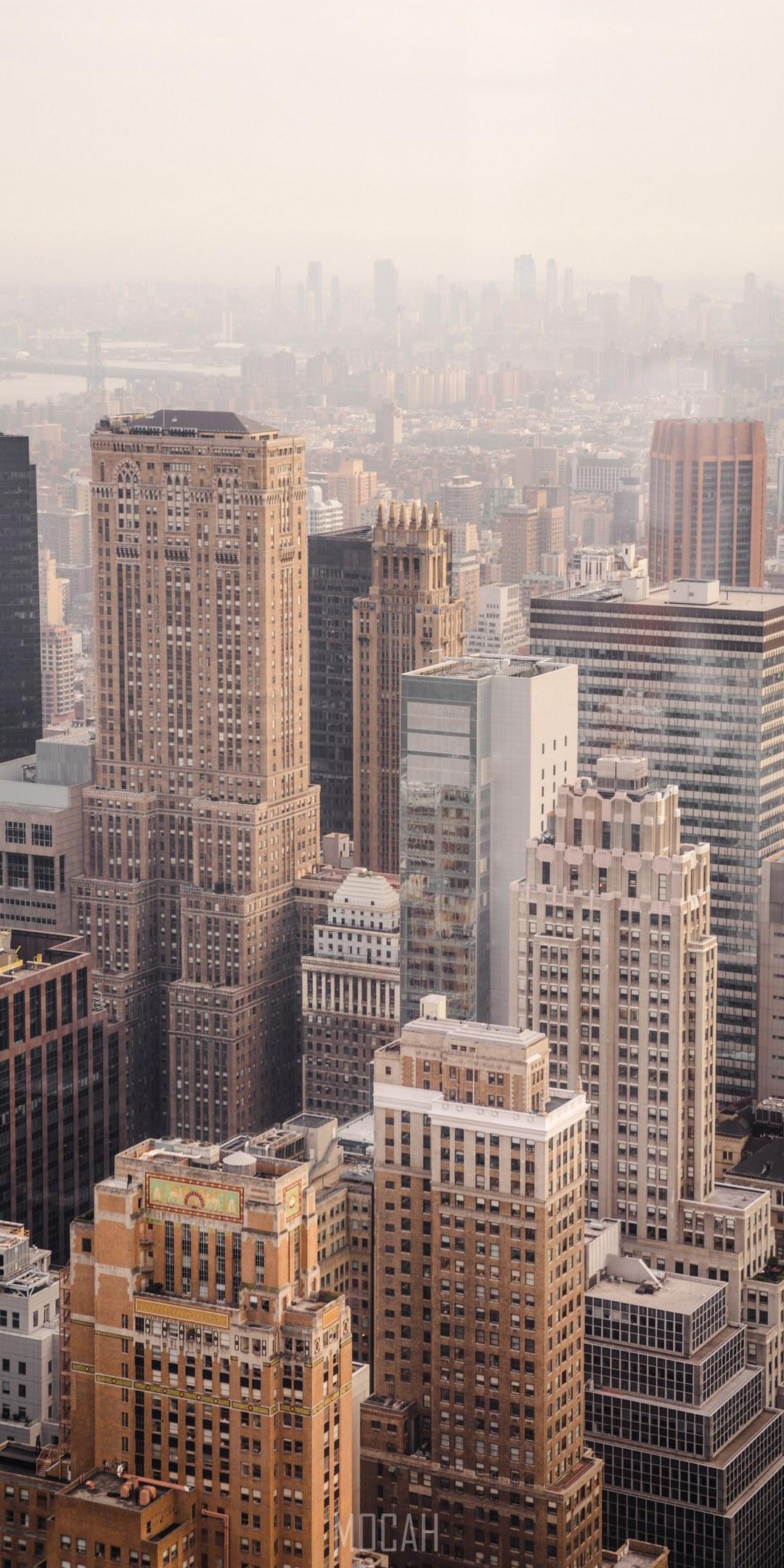 1080x2160 the skyline of a city downtown on a cloudy day, cloudy downtown, Huawei Mate 10 Lite wallpaper HD download, 1080x2160 Gallery HD Wallpaper