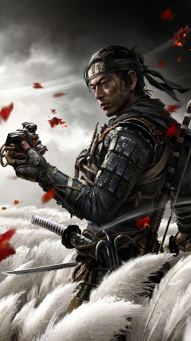 736x1308 Ghost of Tsushima 2020 4K Ultra HD Mobile Wallpaper. Samurai wallpaper, Samurai art, Ghost of tsushima