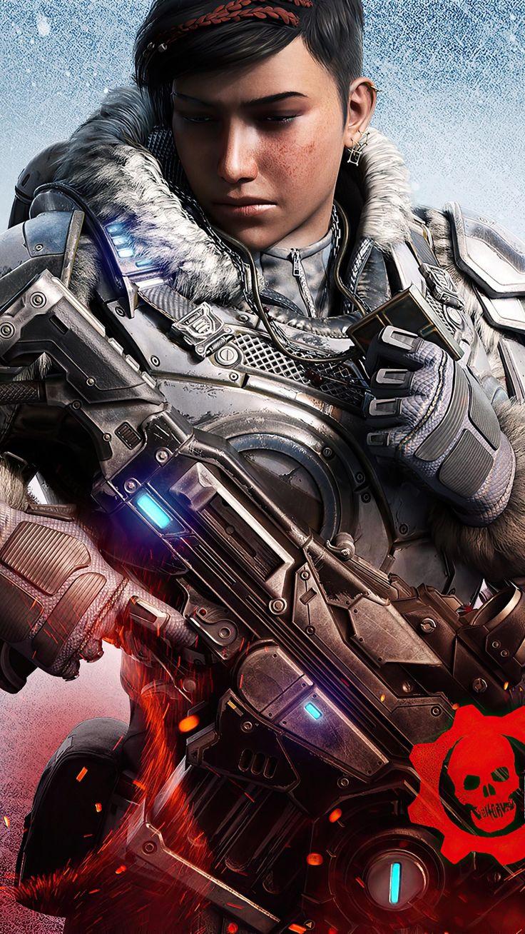 736x1308 Kait Diaz Gears 5 2020 4K Ultra HD Mobile Wallpaper. Gears of war, Gears, Gears of wars