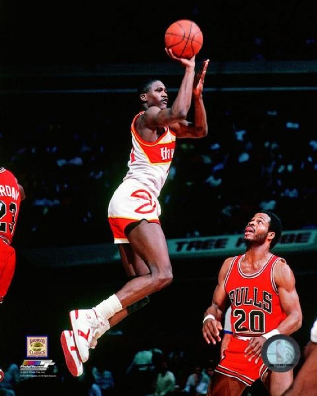 1025x1280 Dominique Wilkins 1986 Action Photo Print # VARPFSAAPL081