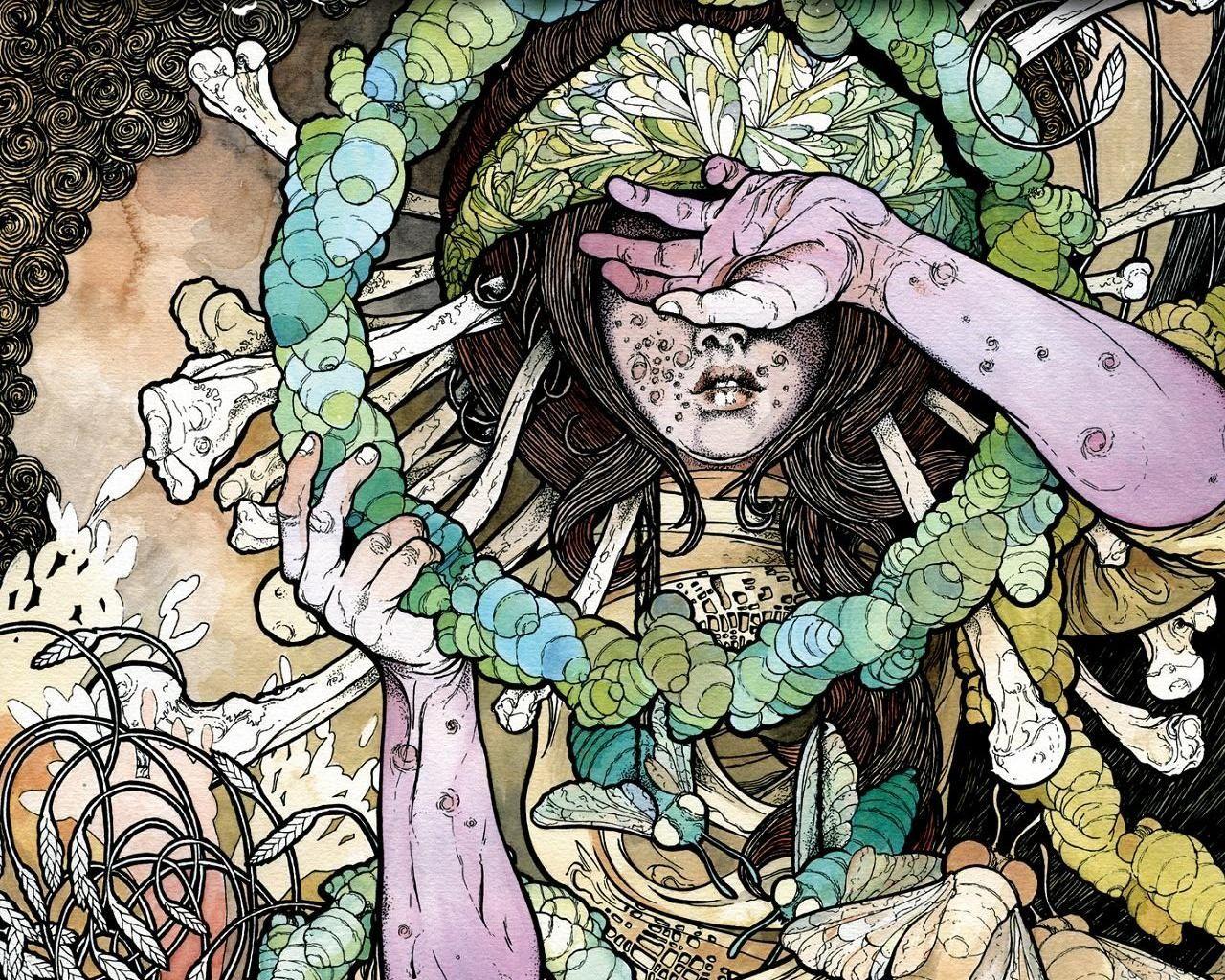 1280x1024 John Baizley. Album art, Album cover art, Alphonse mucha art