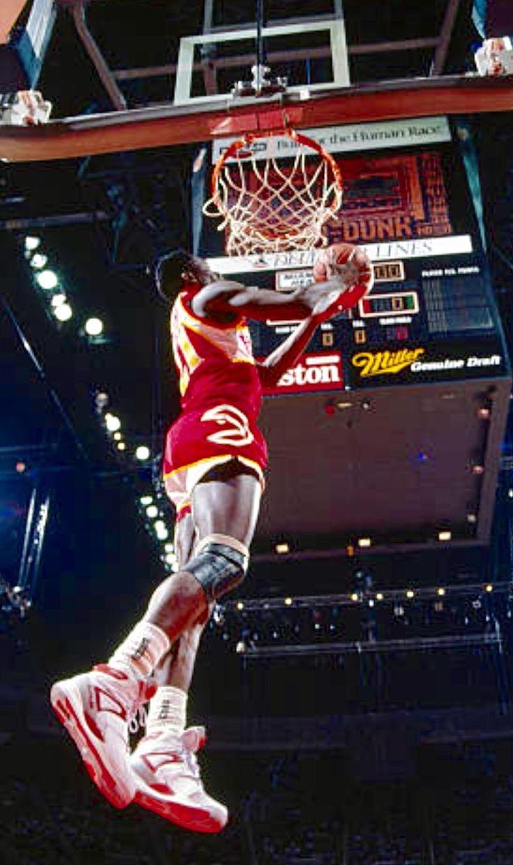736x1240 Dominique Wilkins. Dominique wilkins, Nba legends, Nba players