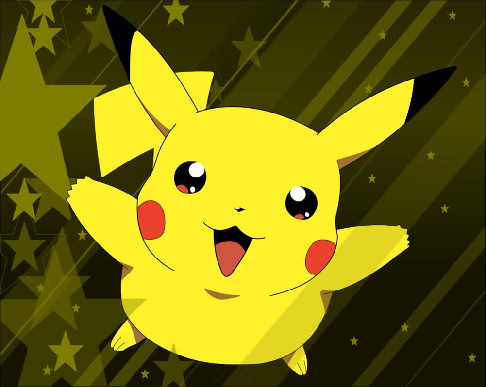1001x798 Download Pikachu 3D Shiny Rare Pokémon Wallpaper