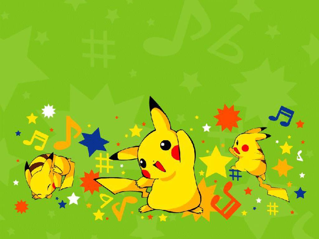 1024x768 Pikachu Wallpaper