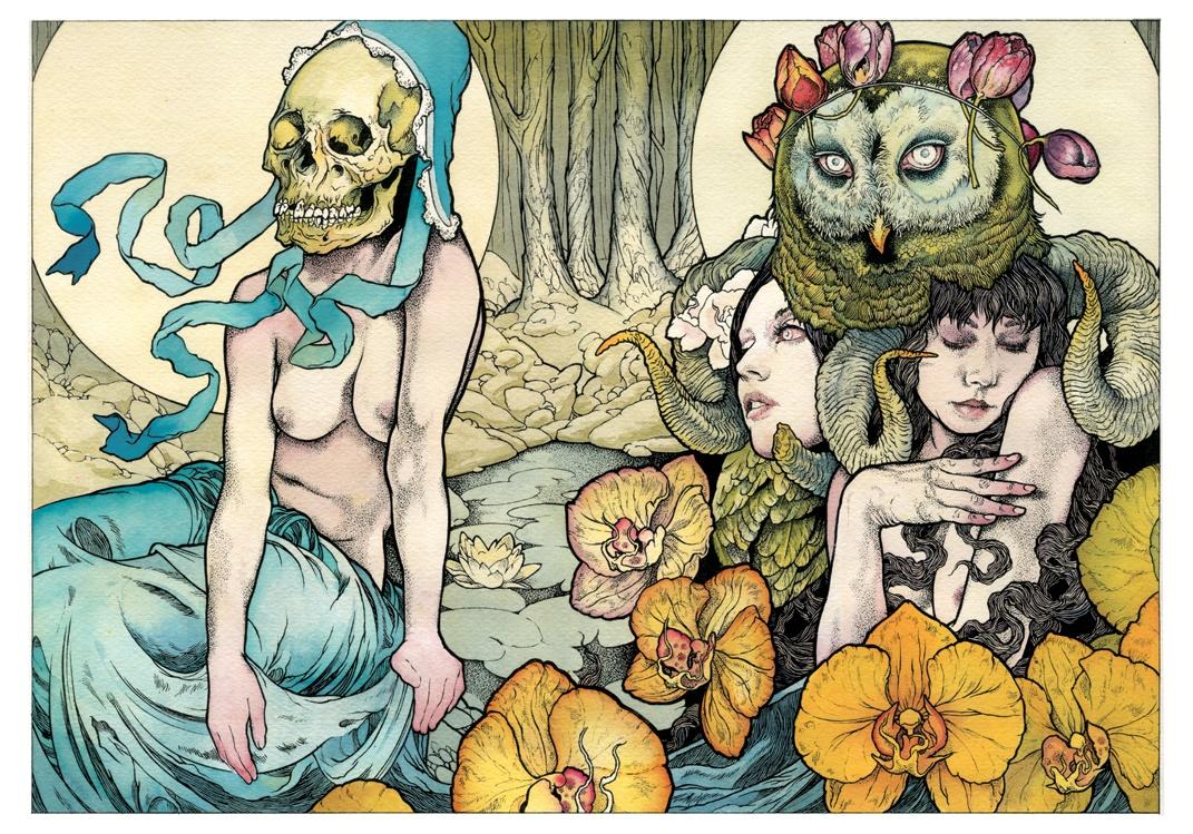 1071x749 The New Mythology of John Dyer Baizley Bizarre Magazine