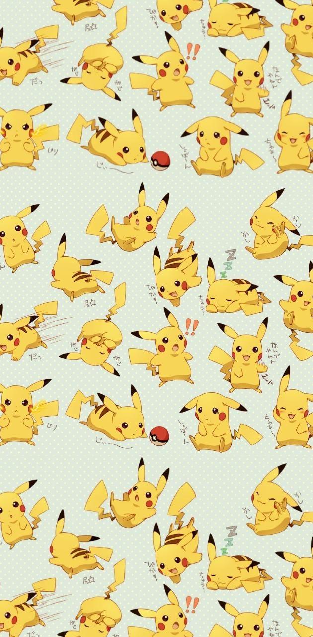 Pikachu Pattern Wallpapers - Top Free Pikachu Pattern Backgrounds ...