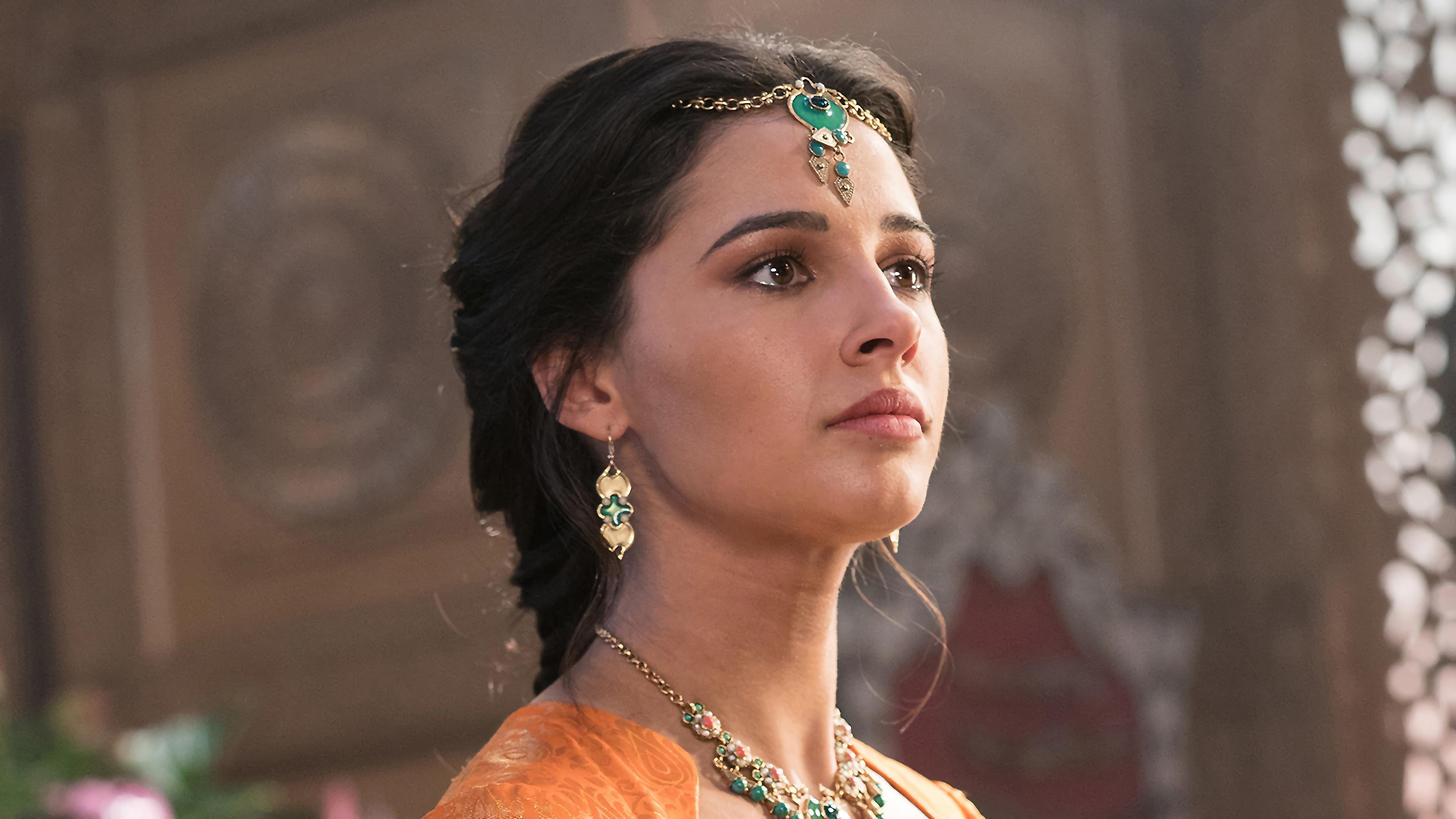 3840x2160 Princess Jasmine, Aladdin, Naomi Scott, 4K Gallery HD Wallpaper