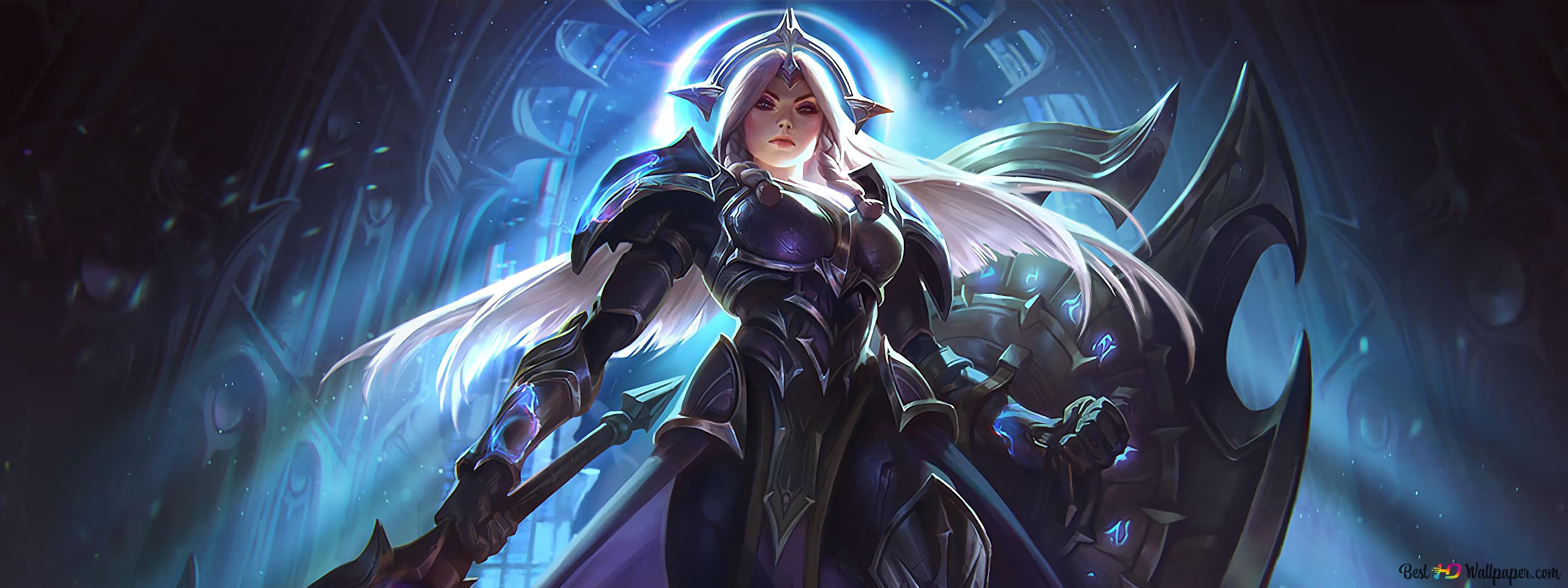 3840x1440 League of Legends (LOL) Eclipse (Leona) 4K wallpaper download
