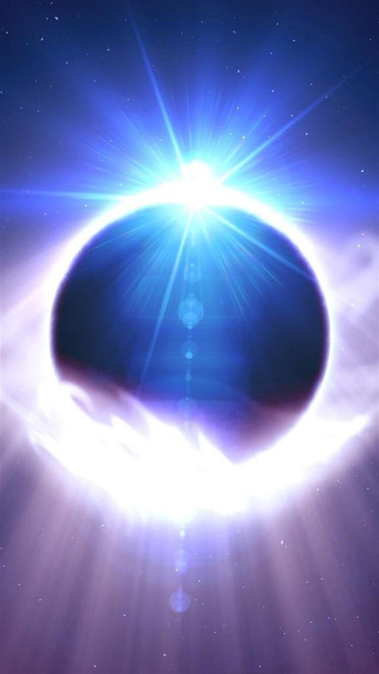 750x1334 Space Solar Eclipse iPhone 8 Wallpaper Free Download