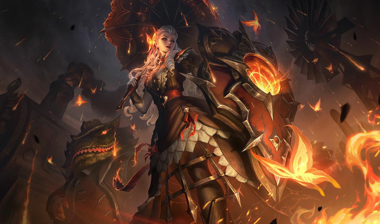 1215x717 LoL Account With High Noon Leona Skin