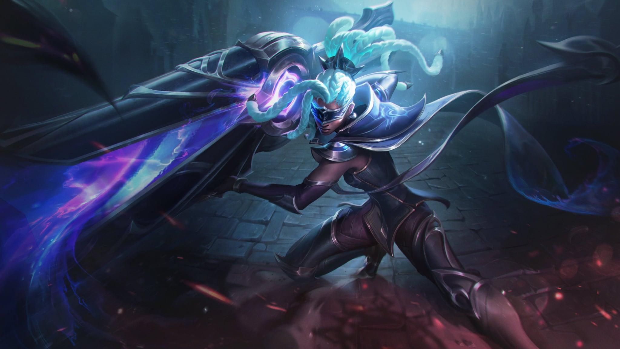 2048x1152 Riot teased new Solar, Lunar Eclipse skins for Kayle, Sivir, Aatrox, Senjuani, Senna A Gamer