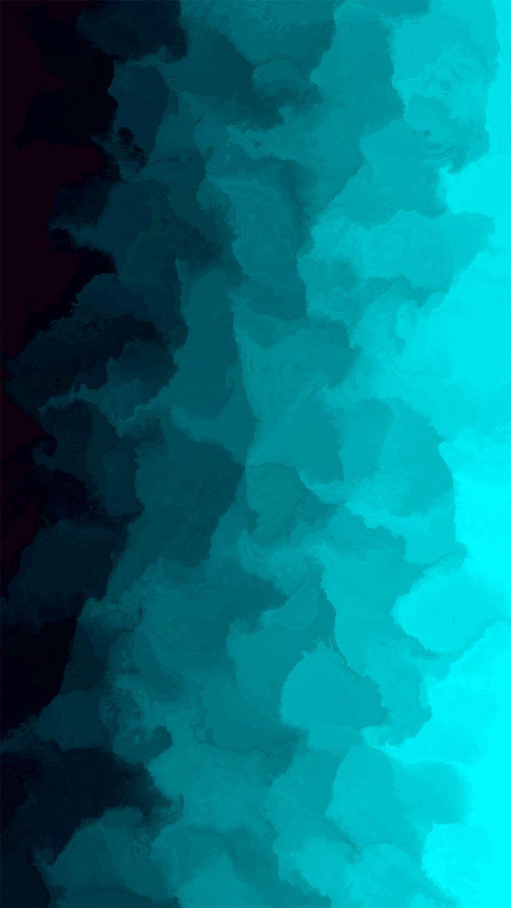 736x1308 Vagues de couleurs et Cyan. Cool wallpaper, Instagram, Instagram photo