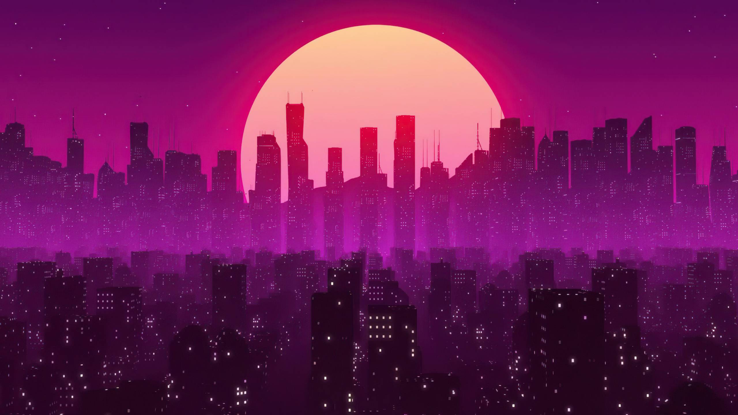 2560x1440 Artistic Synthwave HD City 1440P Resolution Wallpaper, HD Artist 4K Wallpaper, Image, Photo and Background