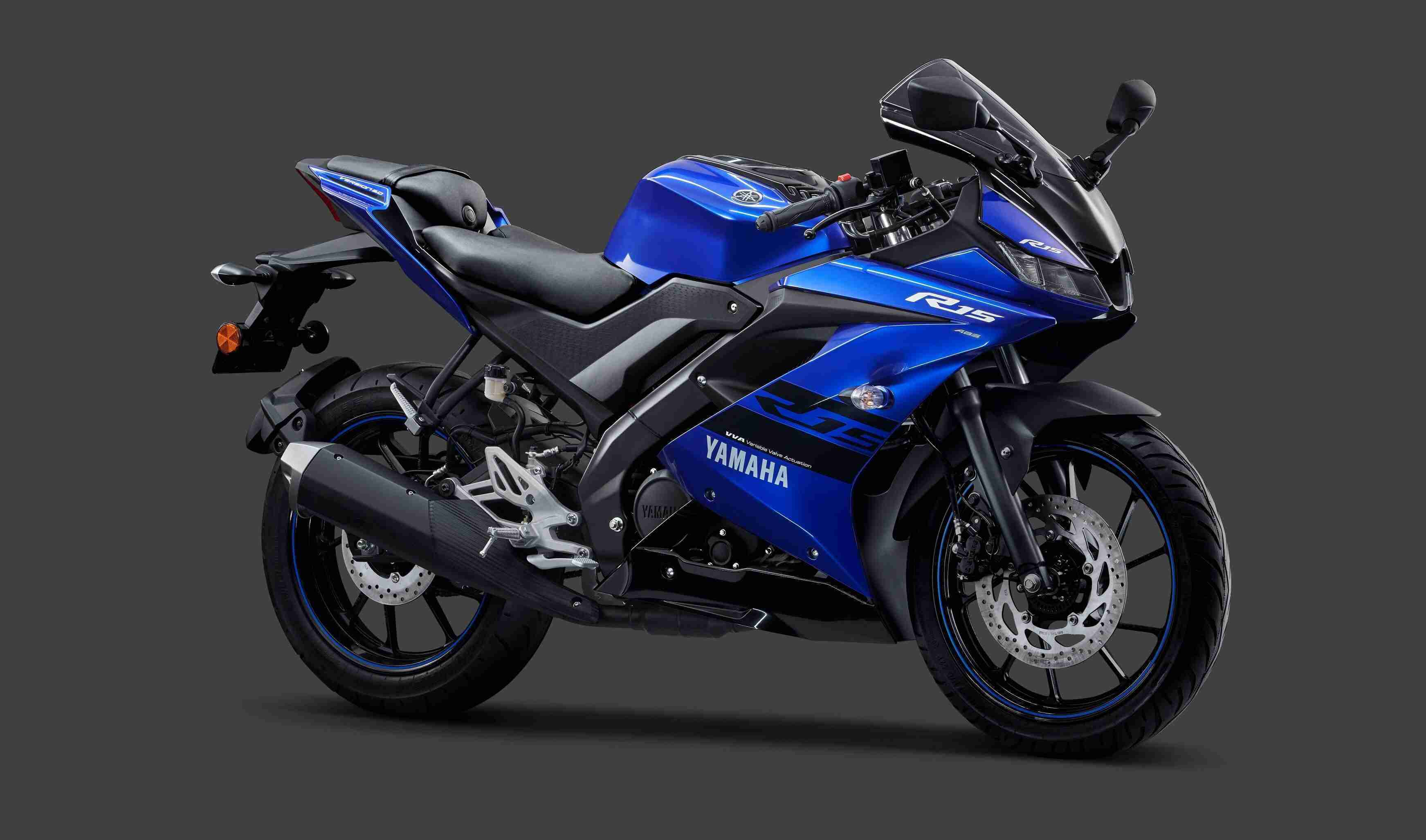 3487x2056 Yamaha R15 V3 gets Dual Channel ABS Blue. IAMABIKER Motorcycle!