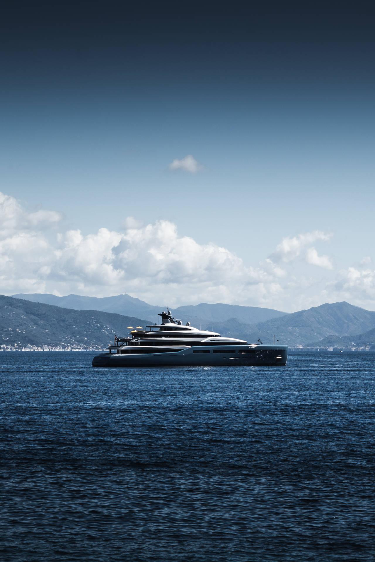 1280x1920 Download Sea HD Luxury Yacht Wallpaper