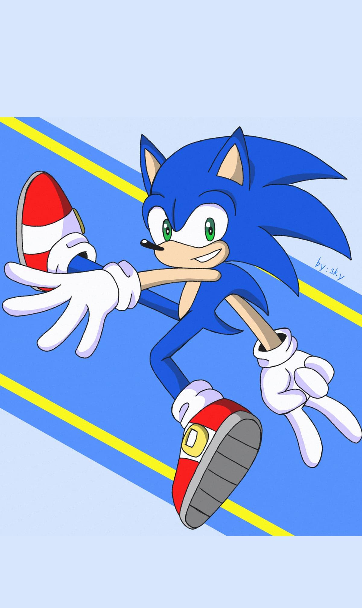 1200x2014 Sonic The Hedgehog Phone Wallpaper