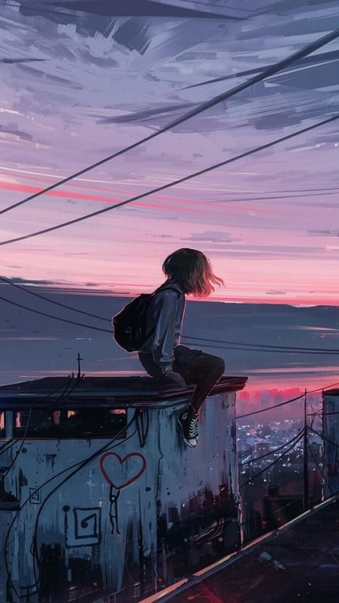 1080x1920 Anime Aesthetic Cell Phone Wallpaper HD 2023