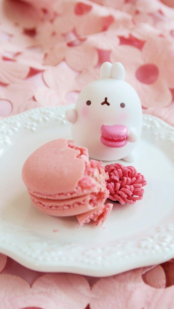 720x1280 Molang. Postres hermosos, Postres coloridos, Postres asiáticos