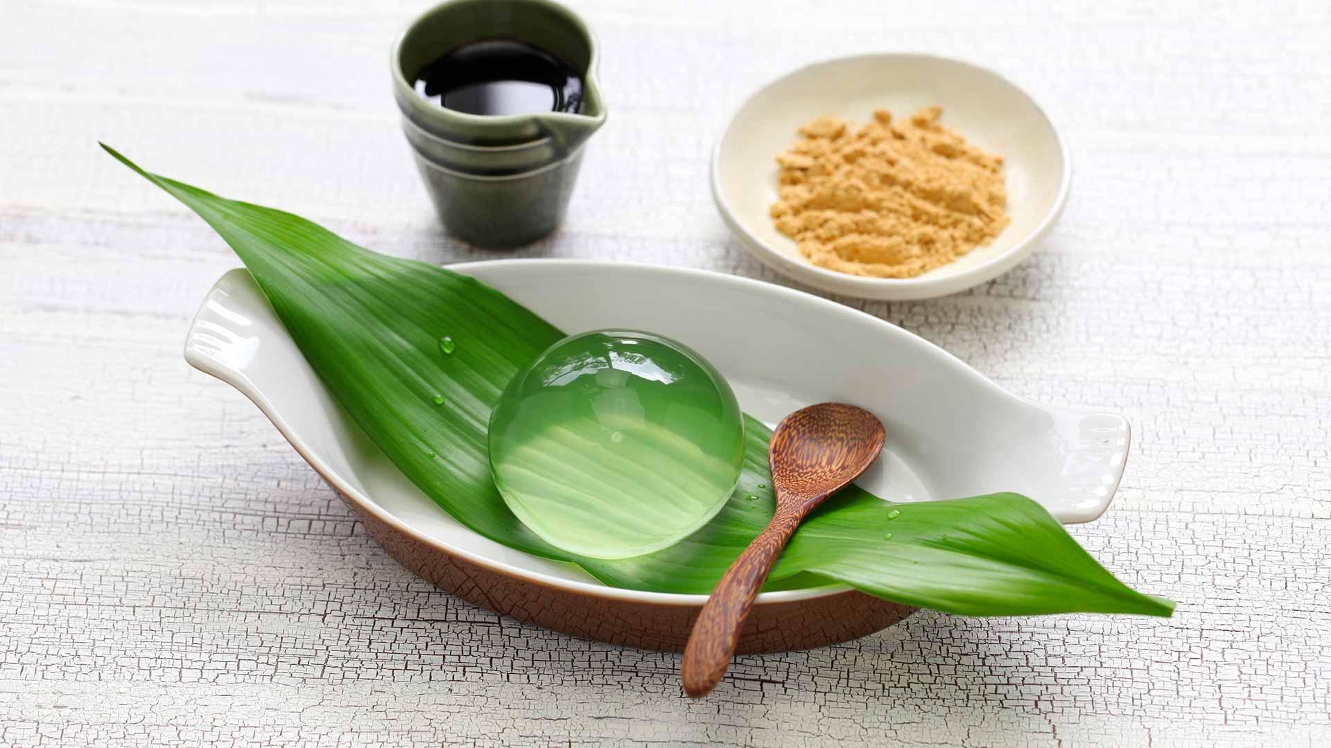 1920x1080 Mizu Shingen Mochi. Viral Raindrop Cake in Japan